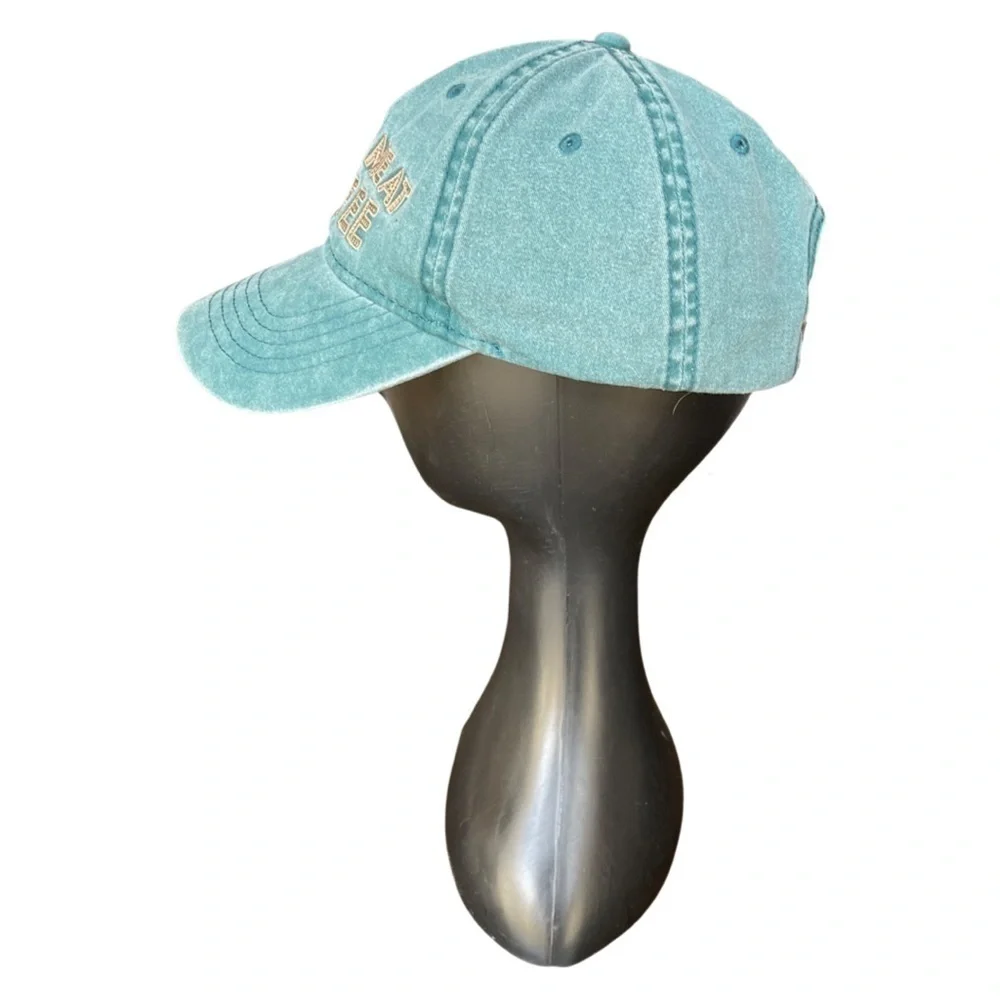 “You had me at coffee” Adult Ball Cap with Adjustable Leather Strap